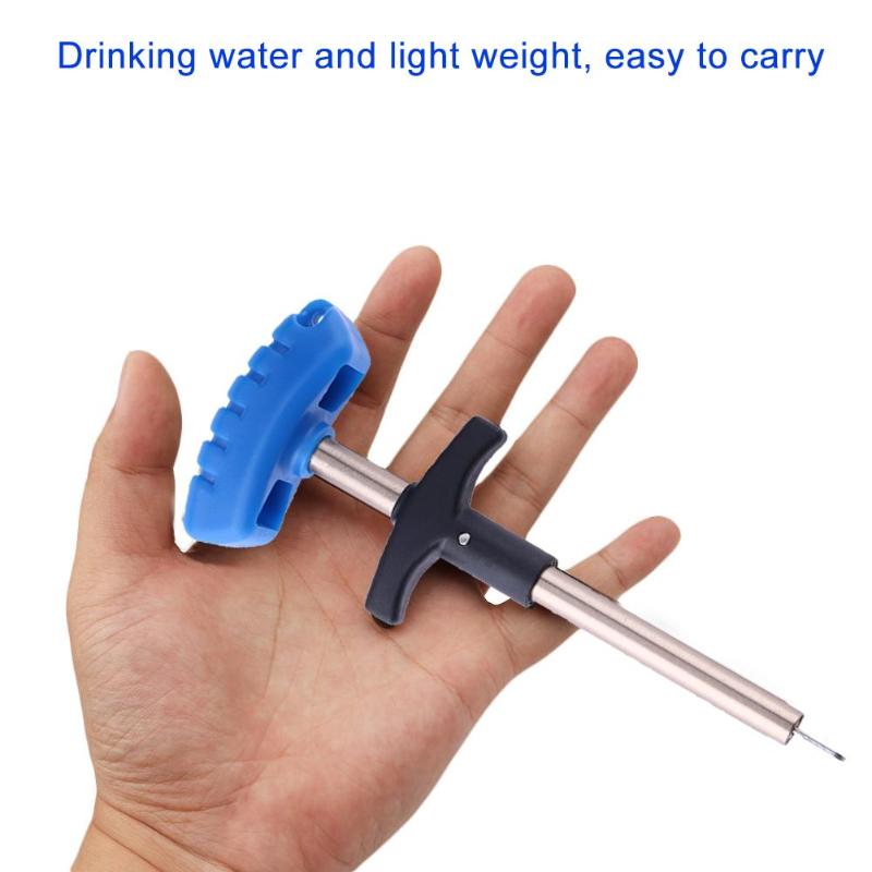 Gun-style Fishing Hook Remover Fish Aluminum Tube Hook Detacher Portable Fish Hook Out Extractor Fishing Accessories S/L-ebowsos