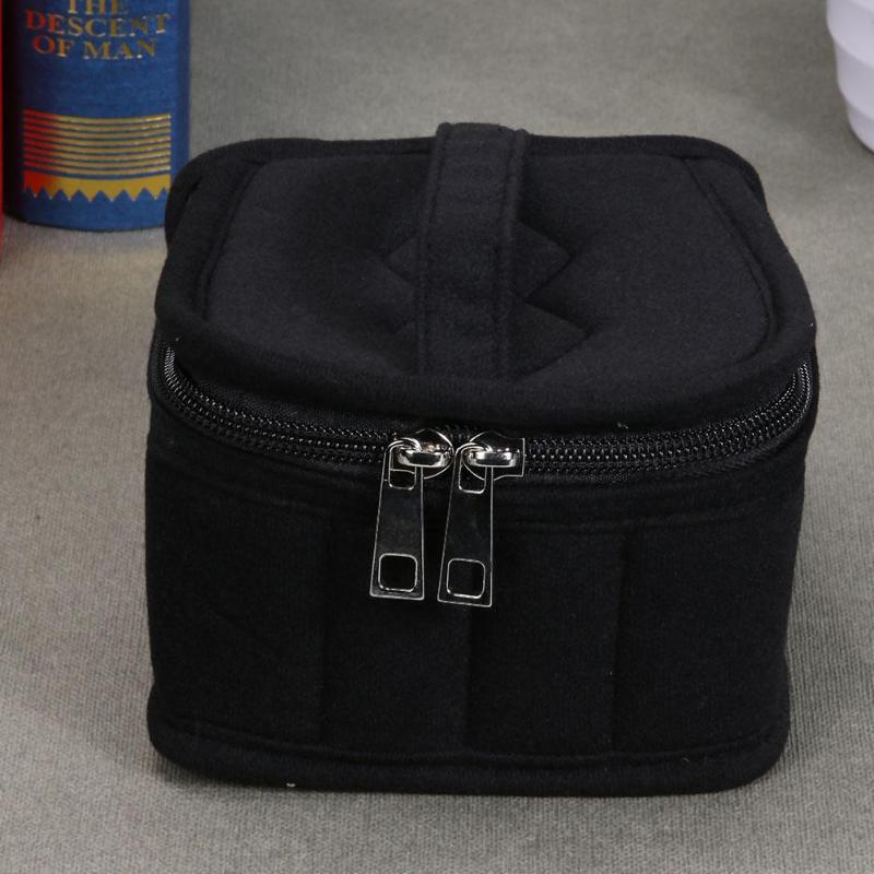 HJ 16 Bottle Essential Oil Carrying Holder Case Women Hands Cosmetic Bag - ebowsos