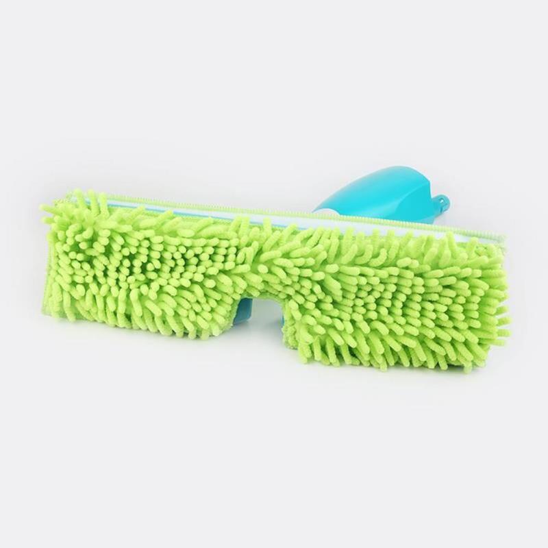 HJ Dual Side Spray Mop Microfiber Lazy Cloth Floor Removeable Water Bottle Kit - ebowsos