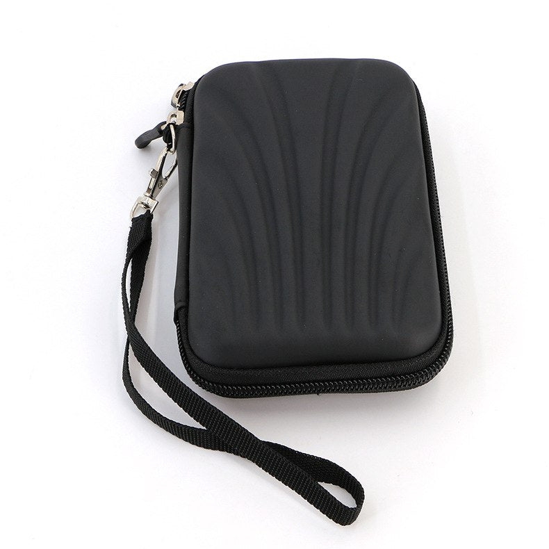 Waterproof Portable external 2.5inch hdd bag case External Hard Disk Drive Bag EVA PU Carry Case Pouch Cover Pocket - ebowsos