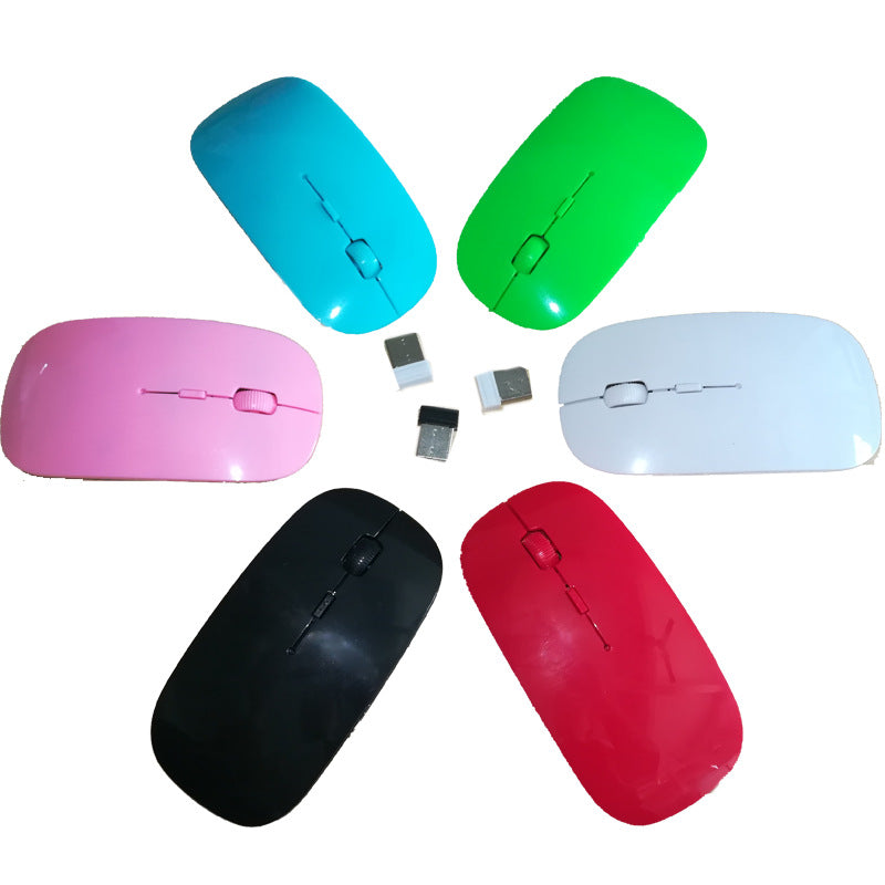 Wireless Mouse 2.4G Receiver  Optical Mouse Slim Mouse For PC Laptop Notebook PC Desktop Computer For Macbook - ebowsos
