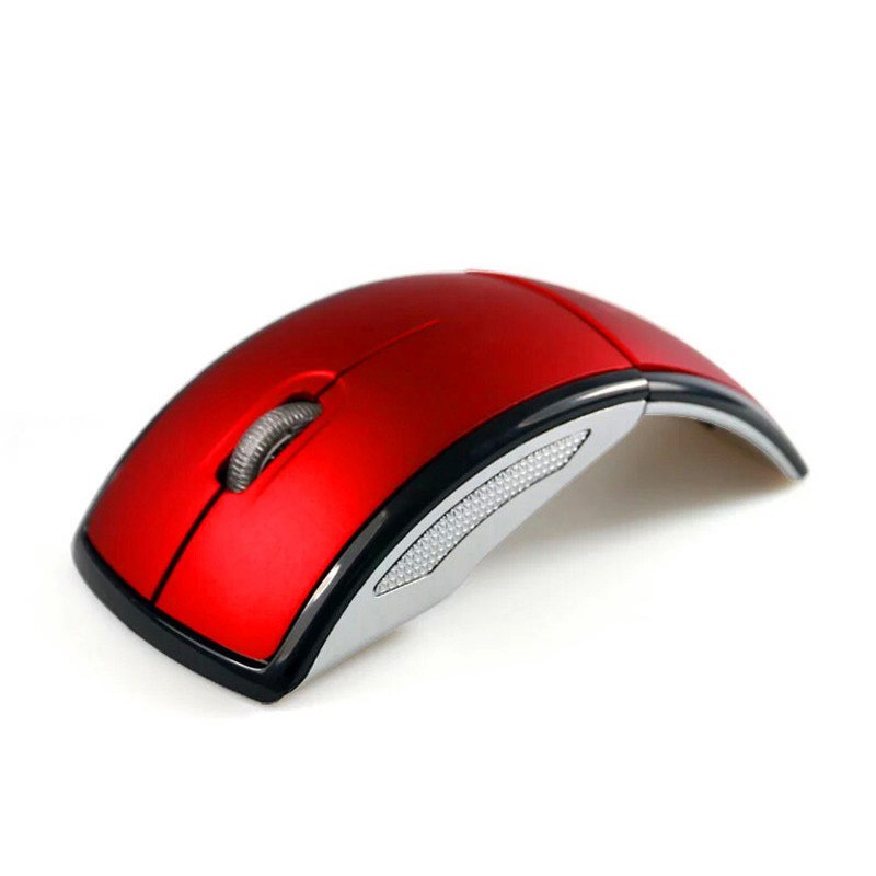 Wireless Mouse 2.4G Computer Mouse Foldable Travel Notebook Mute Mouse Mini Mice USB Nano Receiver for Laptop PC Desktop - ebowsos