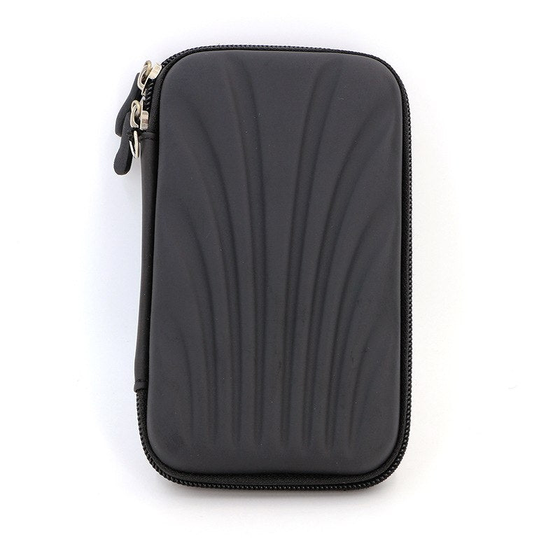 Waterproof Portable external 2.5inch hdd bag case External Hard Disk Drive Bag EVA PU Carry Case Pouch Cover Pocket - ebowsos