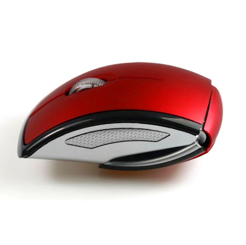 Wireless Mouse 2.4G Computer Mouse Foldable Travel Notebook Mute Mouse Mini Mice USB Nano Receiver for Laptop PC Desktop - ebowsos