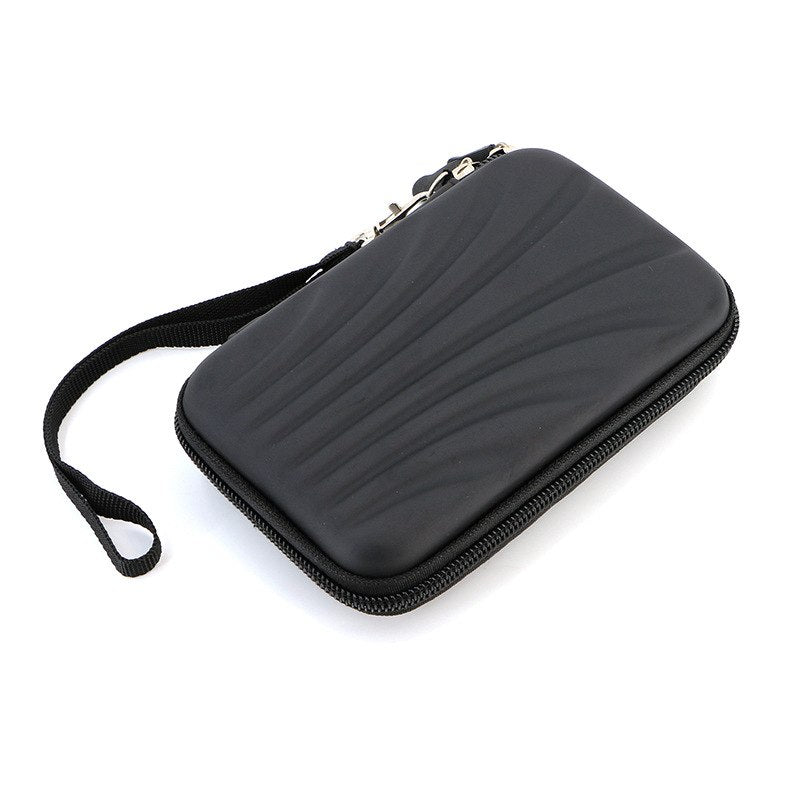 Waterproof Portable external 2.5inch hdd bag case External Hard Disk Drive Bag EVA PU Carry Case Pouch Cover Pocket - ebowsos