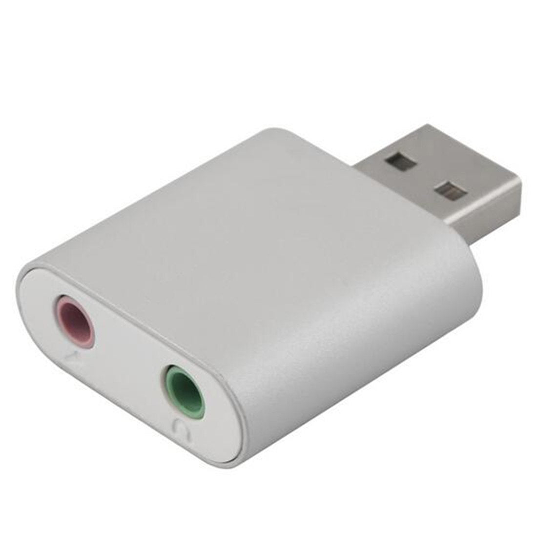 New External USB 2.0 7.1 CH Virtual Audio Sound Card Audio Card Adapter Converter Notebook - ebowsos