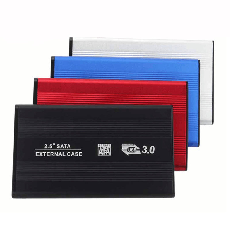 2.5 Inch Notebook SATA HDD Case To Sata USB 3.0 SSD HD Hard Drive Disk External Storage Enclosure Box With USB 3.0 Cable - ebowsos