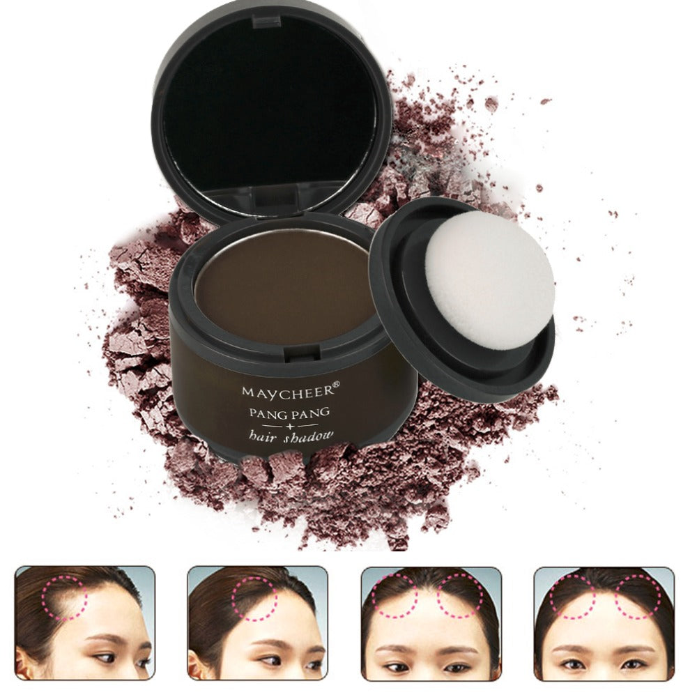 Hair Shadow Powder Hairline Modified Repair Hair Shadow Trimming Powder Makeup Hair Concealer Natural Cover Hot Sale - ebowsos