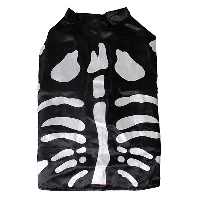 Halloween skeleton Printed for Dog Little Puppy Butt Breathable Net Surface Cotton Clothes-ebowsos