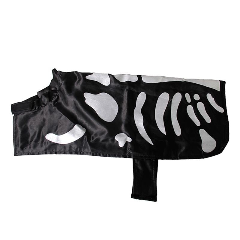 Halloween skeleton Printed for Dog Little Puppy Butt Breathable Net Surface Cotton Clothes-ebowsos