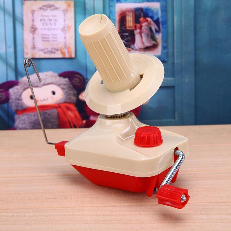 Handheld Yarn Fiber String Ball Wool Winder Holder String Winding Machine - ebowsos