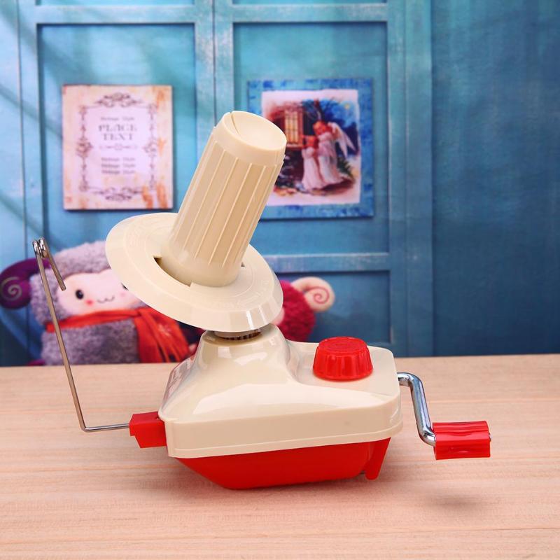 Handheld Yarn Fiber String Ball Wool Winder Holder String Winding Machine - ebowsos