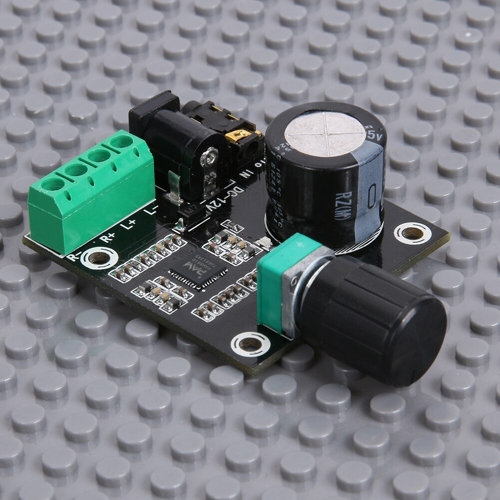 High Power Digital Audio Amplifier Board High Resolution PAM8610 Dual Channel 12V HD Digital Audio Amplifier Board - ebowsos