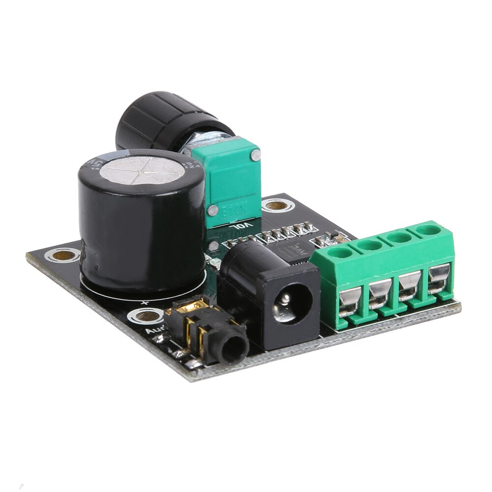 High Power Digital Audio Amplifier Board High Resolution PAM8610 Dual Channel 12V HD Digital Audio Amplifier Board - ebowsos