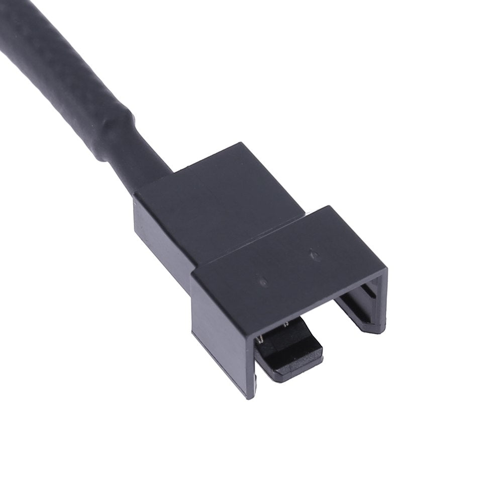 High Quality 4Pin Fan Splitter Power Cable 4pin to 1-Port 3Pin/4Pin Cooler Cooling Fan Splitter Power Cable - ebowsos