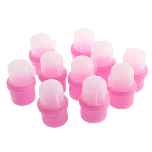 High Quality 50 PCS  Acetone resistant nail removal Nail Soakers Remover DIY Acrylic UV Gel Cap Tip Set Promotion! - ebowsos