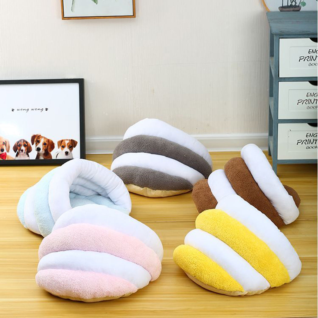 High Quality Winter Warm Slippers Style Dog Bed Pet Dog House Lovely Soft Suitable Cat Dog Bed House for Cats Kittens-ebowsos