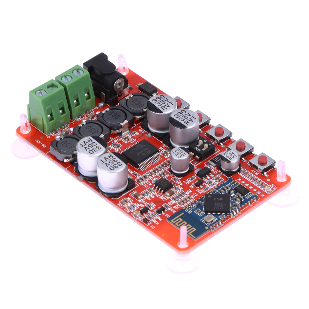 High Resolution Wireless Bluetooth 4.0 Audio Receiver Digital TDA7492P 2x25W Amplifier Board - ebowsos