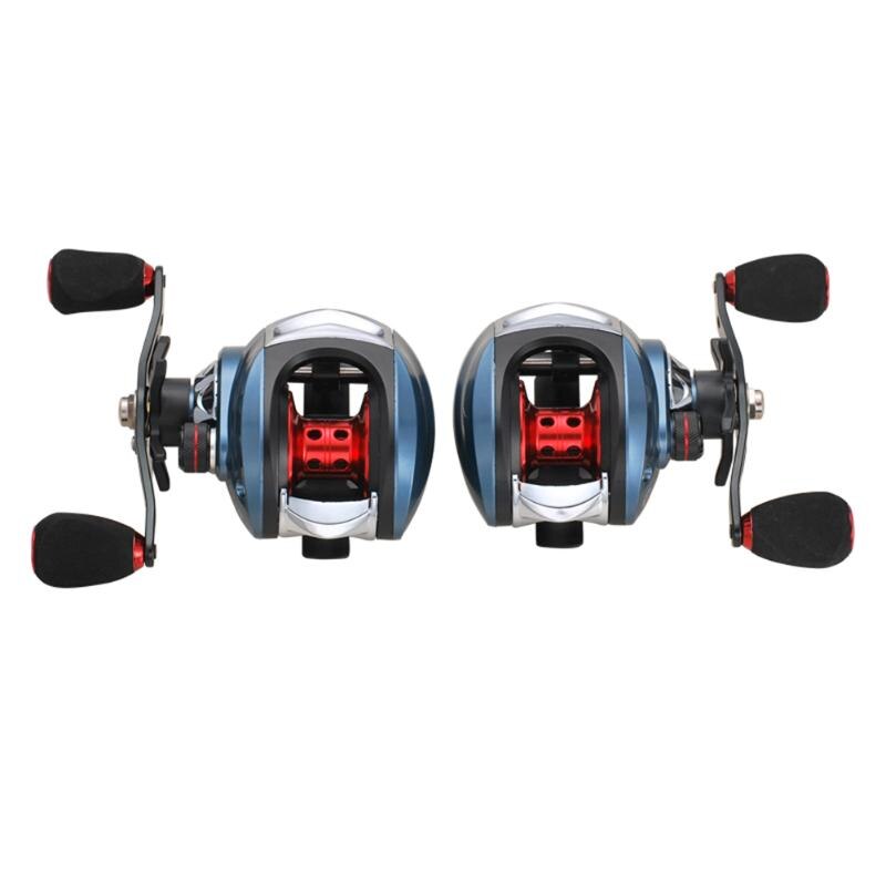 High Speed 18+1 Ball Bearings Magnetic Brake Water Drop Fishing Reel Wheel Left / Right Hand Baitcasting Reel Fishing Reel-ebowsos