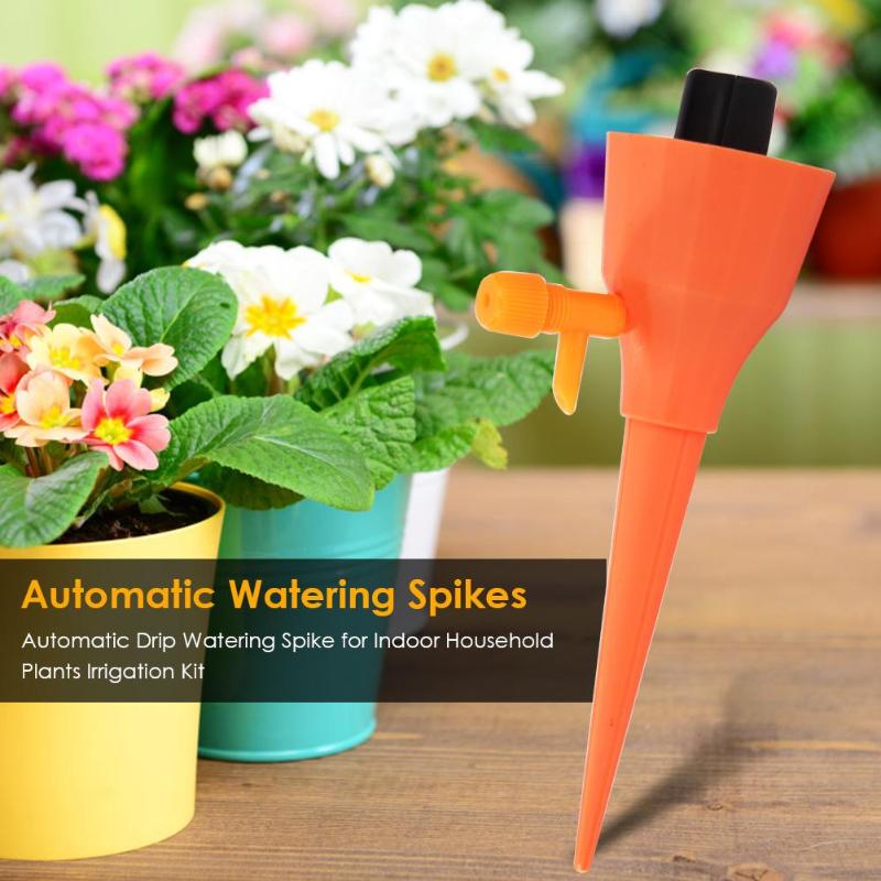 High-grade Easy to Clean Spikes Practical Automatic Drip Watering Irrigation System Indoor Household Auto Watering Spikes - ebowsos