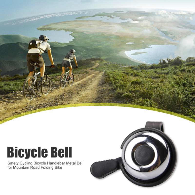 High-quality Metal Bicycle Handlebar Horn Durable Bicycle Bell Delicate Cycling Equipment Accessories for Mountain Road Bike-ebowsos