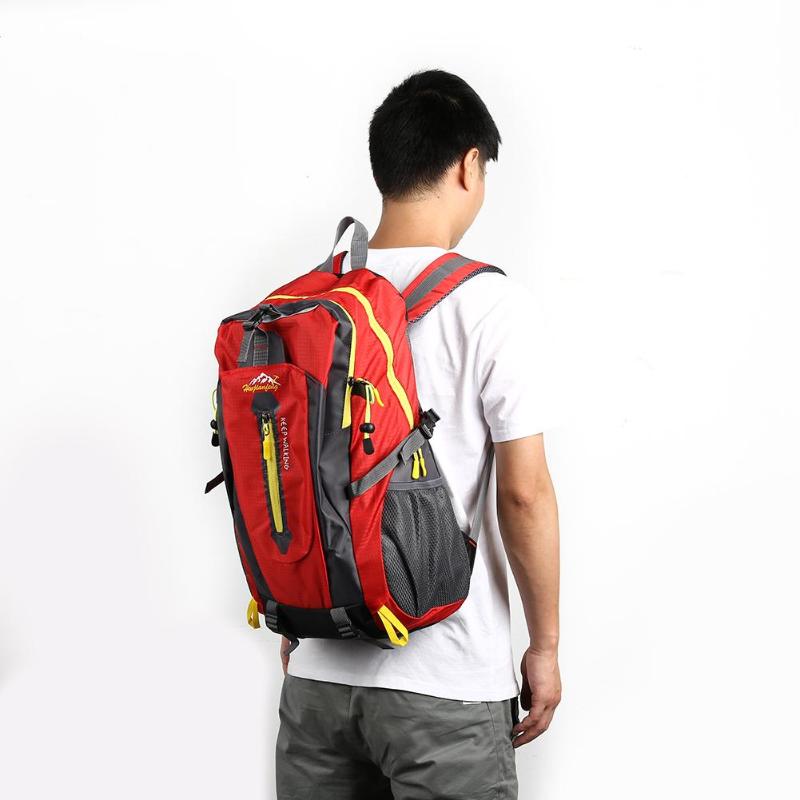 Hiking Climbing Backpacks Large Capacity Trekking Bag Outdoor Sports Bag-ebowsos