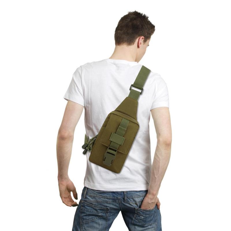 Hot Guitar Outdoor Bags Delicate Design Outdoor Chest Bag Nylon EDC Single Shoulder Bag for Camping Running Hunting-ebowsos