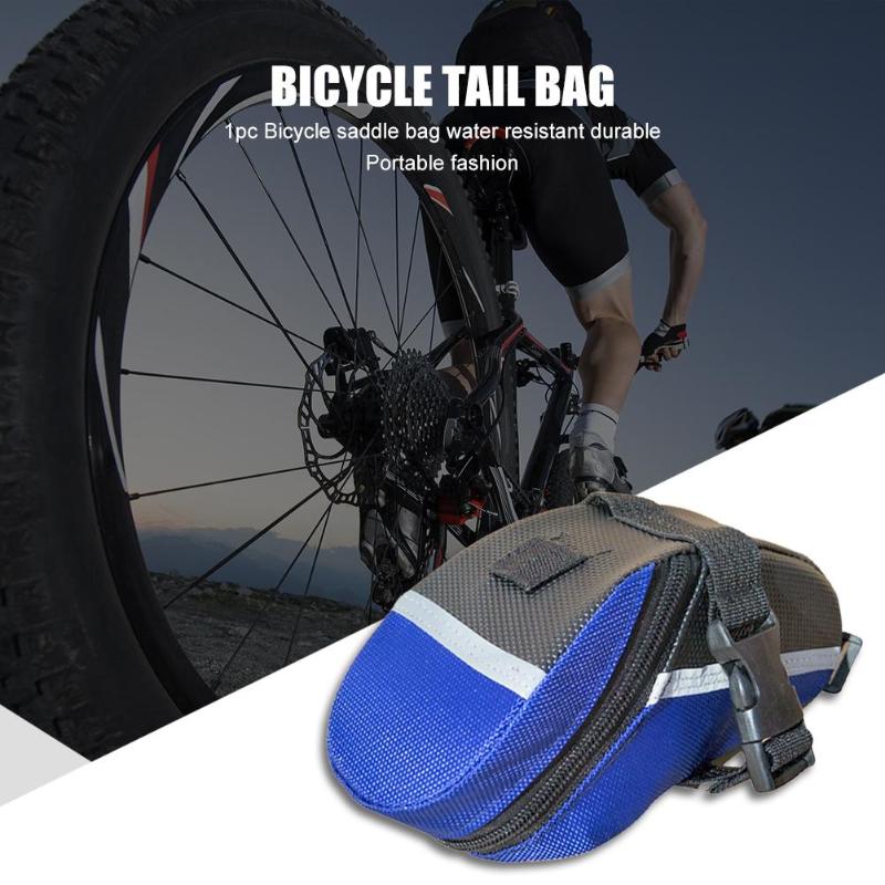 Hot Sale Bicycle Bags Classic Delicate Bike Reflective Saddle Rear Bags Bicycle Seat Tail Pouch Cycling Seatpost Bag-ebowsos