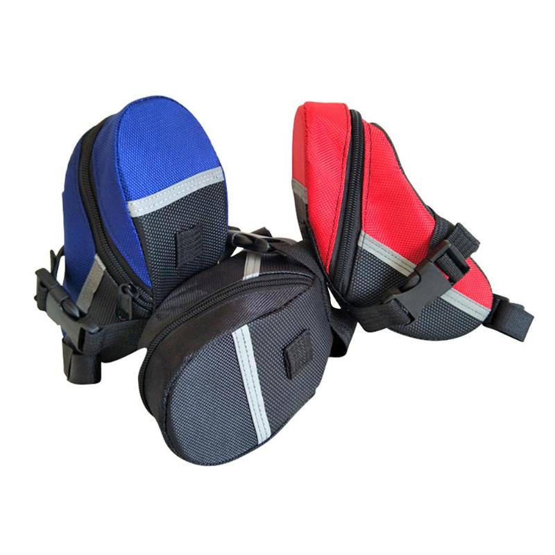 Hot Sale Bicycle Bags Classic Delicate Bike Reflective Saddle Rear Bags Bicycle Seat Tail Pouch Cycling Seatpost Bag-ebowsos