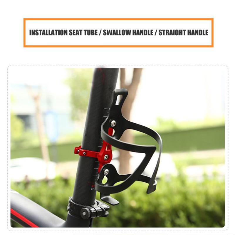 Hot Sale Bicycle Bottle Holder Skillful Manufacture Bicycle Water Bottle Holder Adapter MTB Road Bike Handlebar Water Cup Rack-ebowsos