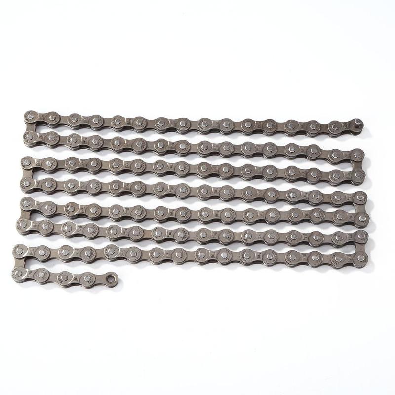 Hot Sale Bicycle Chain Classic Delicate Bicycle Chain Quick Connector 7 Speed 116 Link Steel Mountain Bike Chain for F51-ebowsos