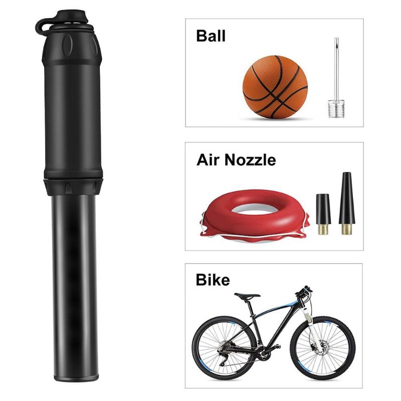 Hot Sale Bicycle Pump Multi-function Mini Bicycle Pump Cycling Hand Air Pump Mountain Bike Tire Inflator for AV/FV-ebowsos