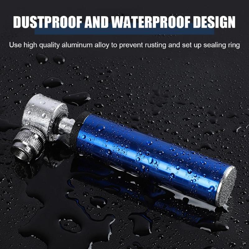 Hot Sale Bicycle Pump Portable Delicate Design Aluminum Bicycle Tire Air Inflator MTB Bike Air Pump for Basketball-ebowsos