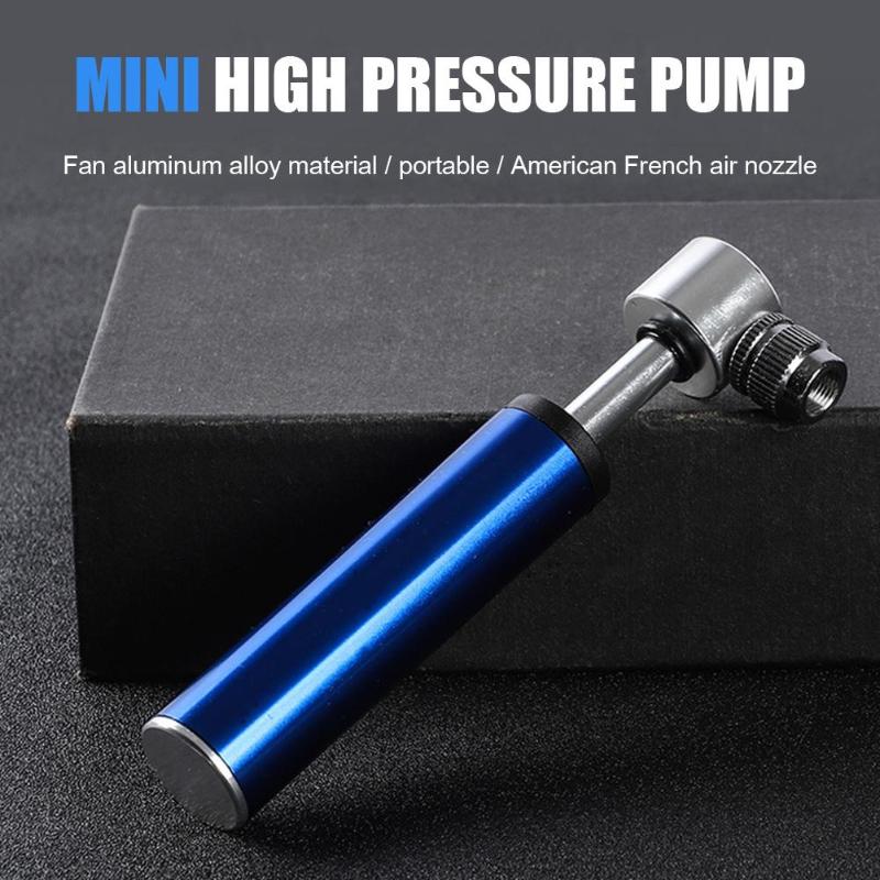 Hot Sale Bicycle Pump Portable Delicate Design Aluminum Bicycle Tire Air Inflator MTB Bike Air Pump for Basketball-ebowsos