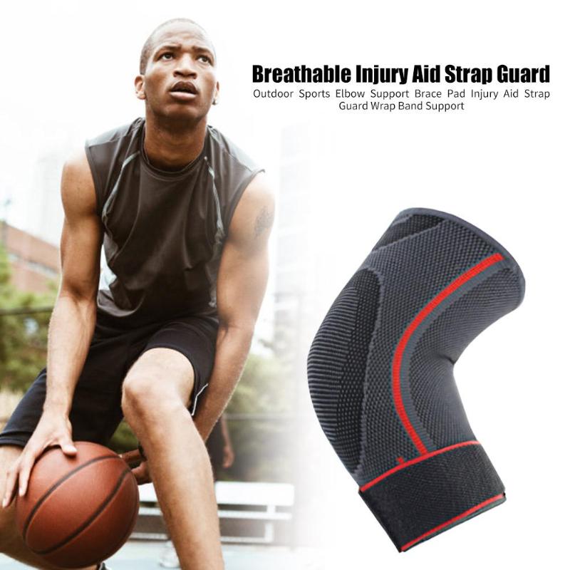 Hot Sale Elbow Protective Pad Skillful Manufacture Anti-slip Outdoor Cycling Skiing Sports Elbow Waist Protector Elastic Bandage-ebowsos