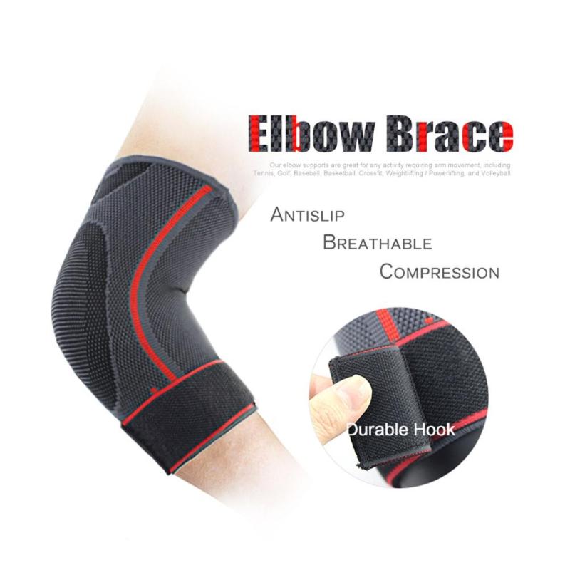 Hot Sale Elbow Protective Pad Skillful Manufacture Anti-slip Outdoor Cycling Skiing Sports Elbow Waist Protector Elastic Bandage-ebowsos