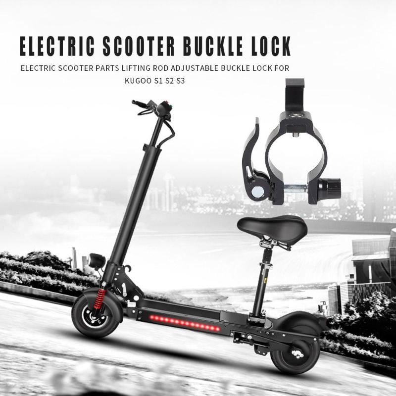 Hot Sale Electric Scooter Buckle Lock Adjustable Buckle Lock Lifting Rod Safe Ring for Kugoo S1 S2 S3 Electric Scooter-ebowsos