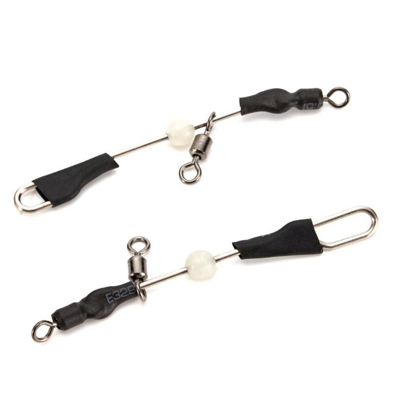 Hot Sale Fishing Connectors Delicate Texture 5x Fishing Connector Interlock Swivel Snap Pin River Carp Fishing Tackle Tool-ebowsos