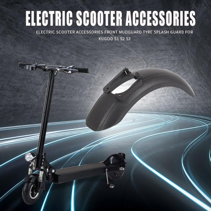 Hot Sale Front Mudguard Solid Wear-resistant Electric Skateboard Front Mudguard Scooter Tire Splash Guard for Kugoo S1 S2 S3-ebowsos