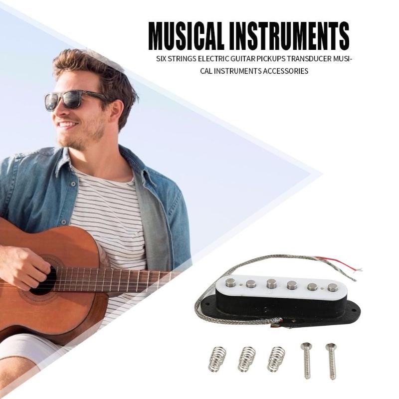 Hot Sale Guitar Pickup Delicate Texture Six Strings Electric Guitar Pickups Transducer Musical Instruments Accessories-ebowsos