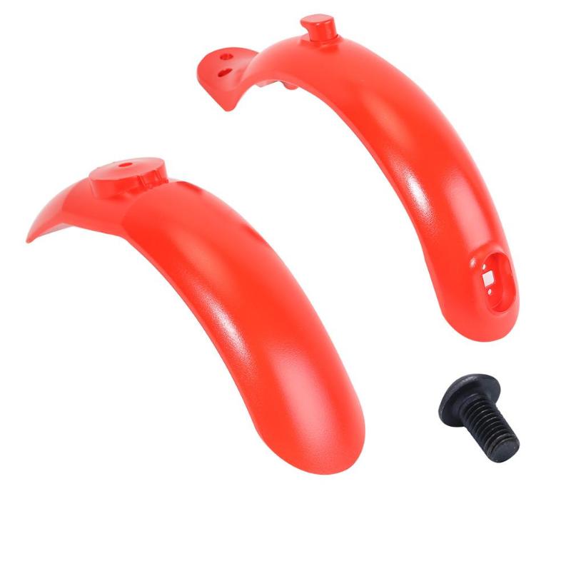 Hot Sale Rear Fender Skillful Manufacture Electric Scooter Mud Fender Front Rear Mudguard Mud Guard for Xiaomi M365 Red-ebowsos