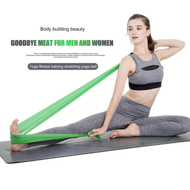 Hot Sale Resistance Bands Wear-resistant Yoga Resistance Band Elastic Stretch Pull Rope Gym Sports Fitness Equipment-ebowsos