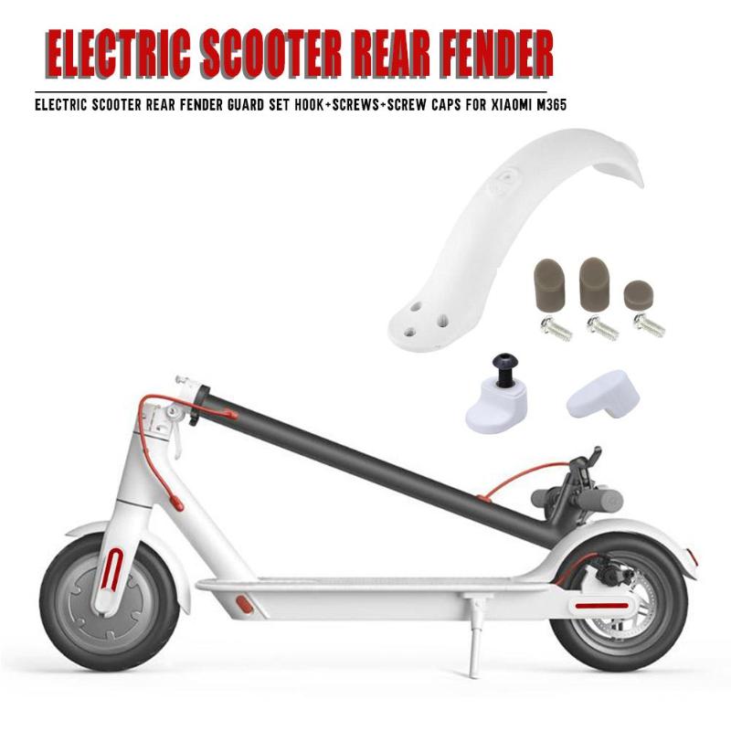 Hot Sale Scooter Rear Mudguard Delicate Design For M365 Electric Scooter Parts Back Mudguard Set Rear Tire Tyre Fender Guard-ebowsos