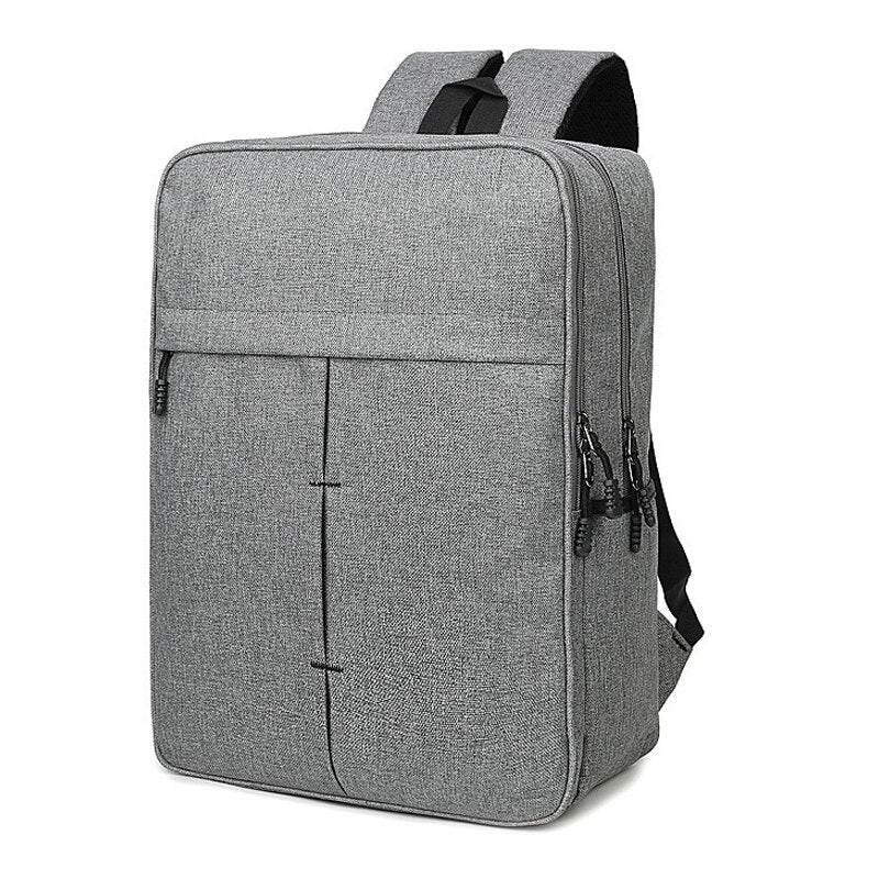 Hot sale Backpack Bag Travel Men Rucksack Laptop School Hiking Shoulder Laptop(gray) - ebowsos