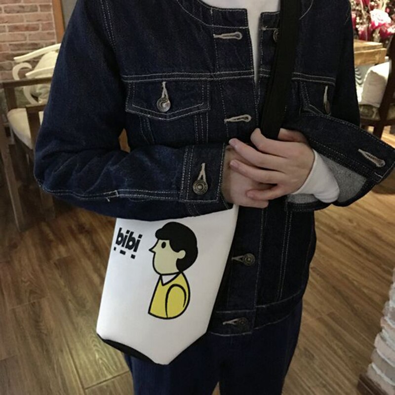 Hot sale School Girls Canvas Shoulder Bag Boy Animal Banana Prints Shoulder & Crossbody Handbags - ebowsos