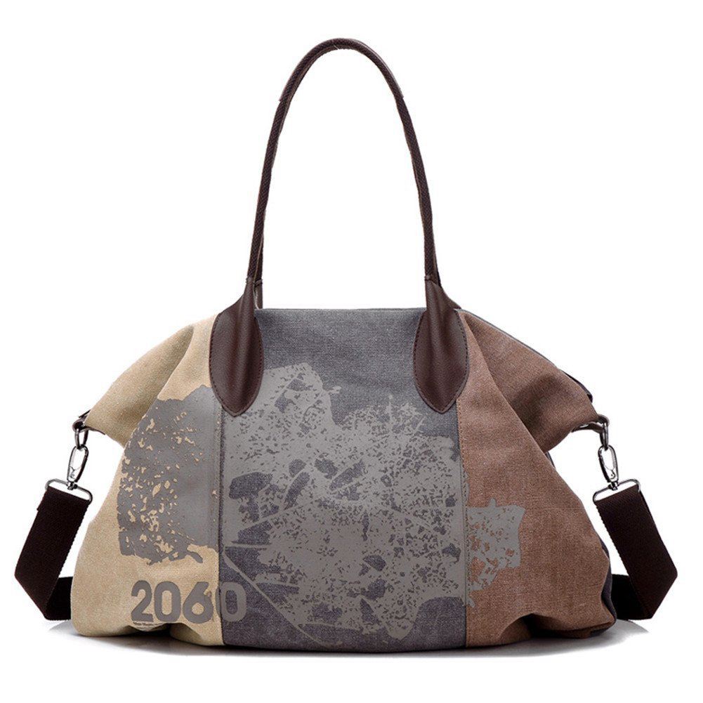 Hot sale Women's Handbag Vintage Shoulder Bag Canvas Retro Shoulder Bag - ebowsos