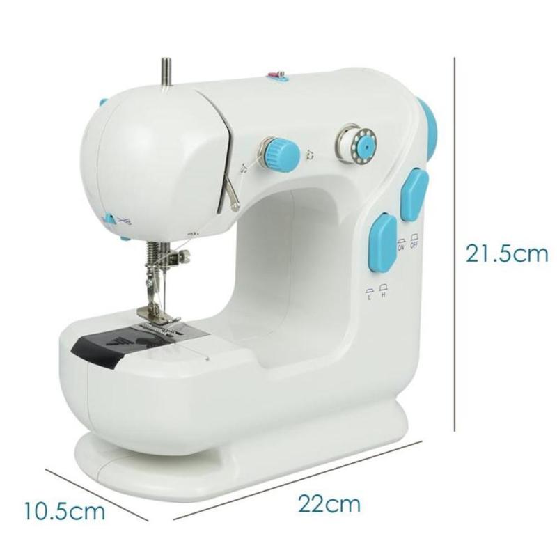 Household Automatic Winding Low Noise Desktop Electric Sewing Machine EU Plug Necessary Household Double-thread Sewing Supplies - ebowsos