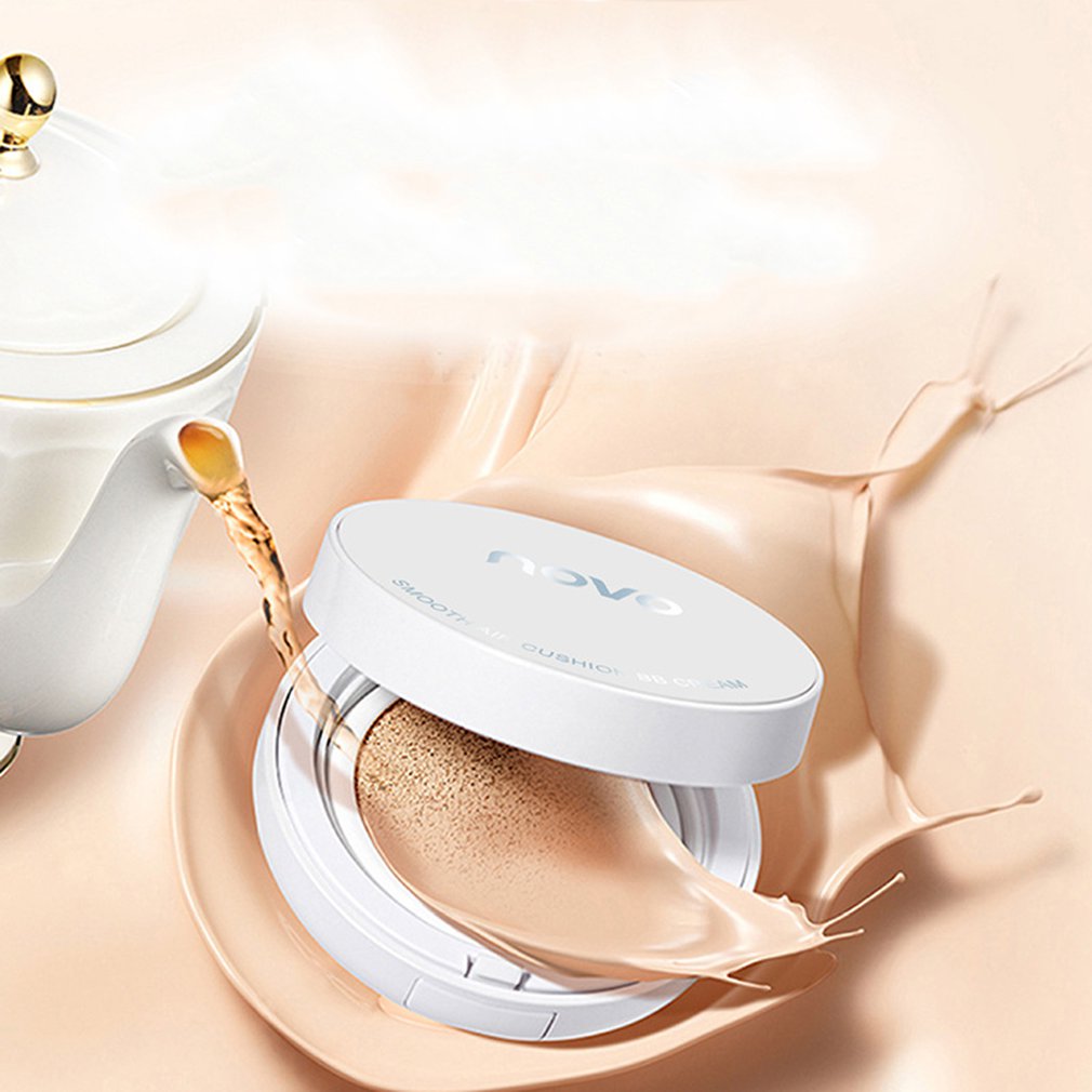 Hydrating Oil Control Nude Makeup Foundation Cream Concealer Strong Air Cushion Moisturizing BB cream - ebowsos