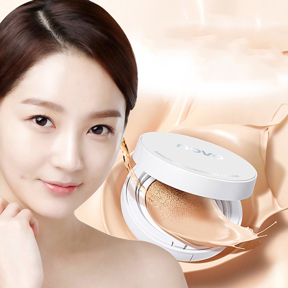 Hydrating Oil Control Nude Makeup Foundation Cream Concealer Strong Air Cushion Moisturizing BB cream - ebowsos