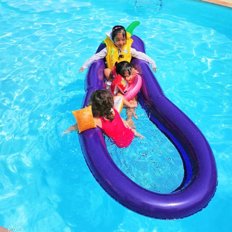 Inflatable Pool Floats Raft Beach Swimming Ring Water Fun Floating Toys-ebowsos